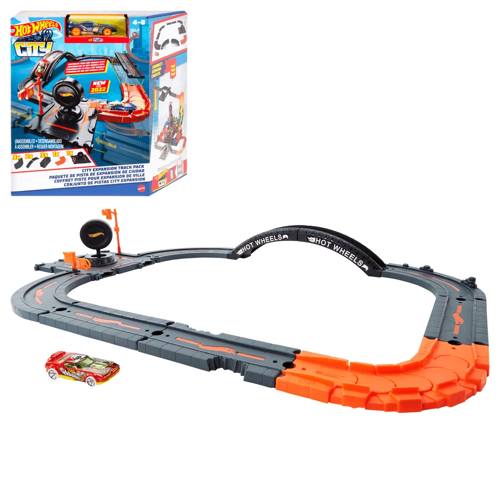 Mattel Hot Wheels miestas trasa - detalės