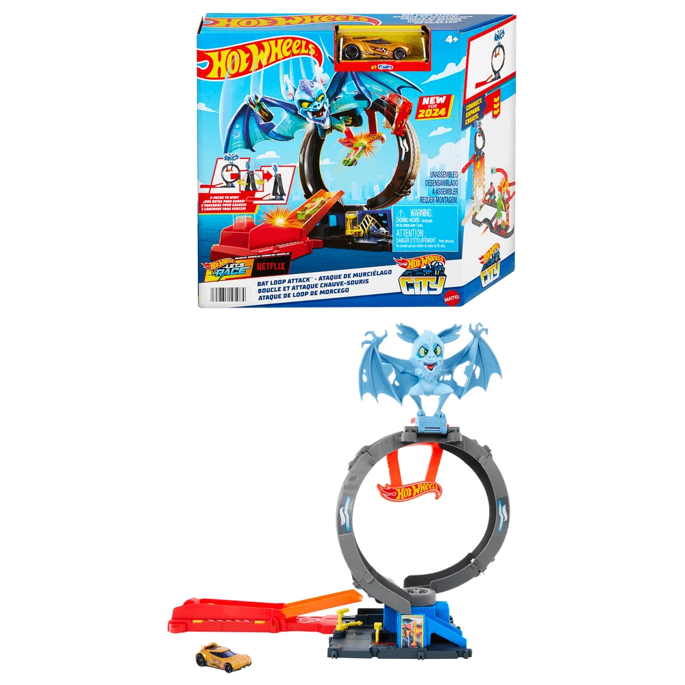Mattel HOT WHEELS CITY trasų priedai (HDR29)