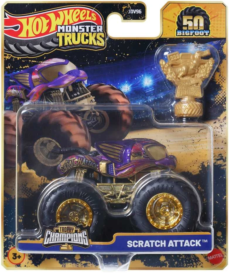 Mattel HOT WHEELS MONSTER TRUCKS džipas – Čempionų taurė (JDV96)