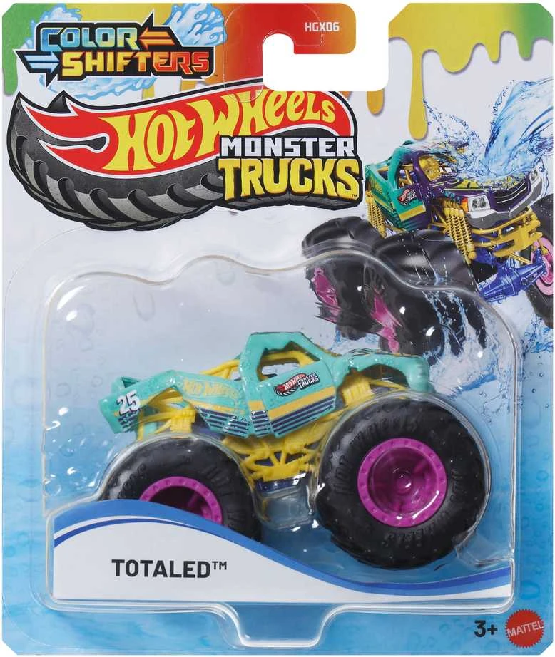 Mattel Hot Wheels džipai pakeisk spalvą