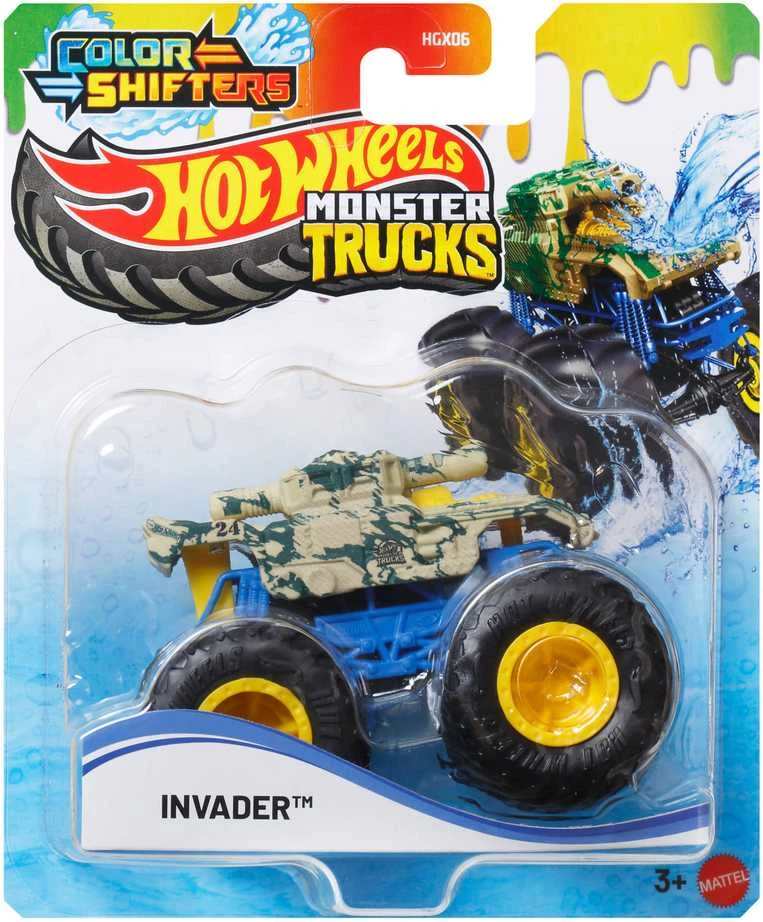 Mattel Hot Wheels džipai pakeisk spalvą