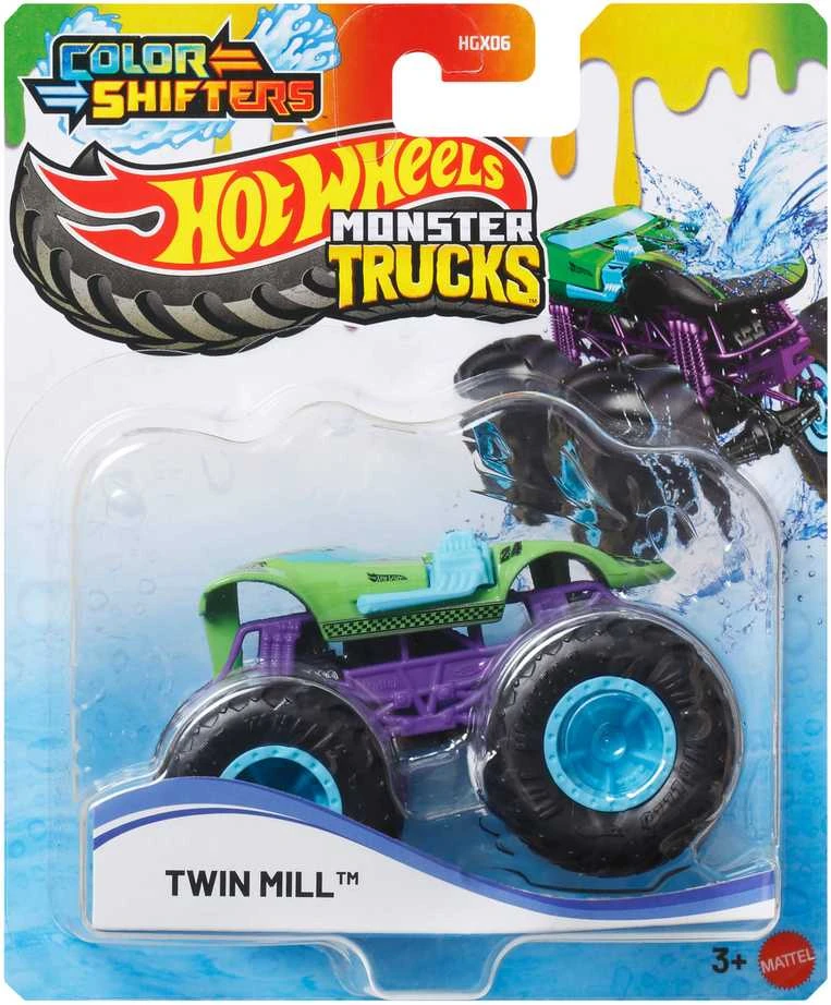 Mattel Hot Wheels džipai pakeisk spalvą