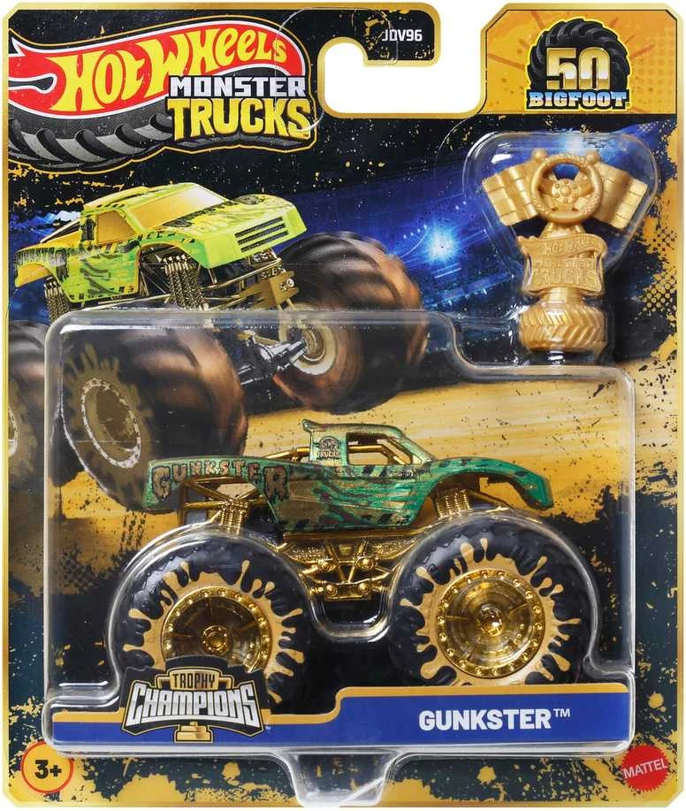 Mattel HOT WHEELS MONSTER TRUCKS džipas – Čempionų taurė (JDV96)