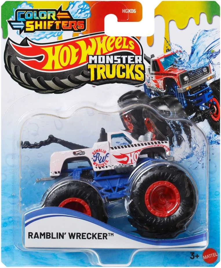 Mattel Hot Wheels džipai pakeisk spalvą