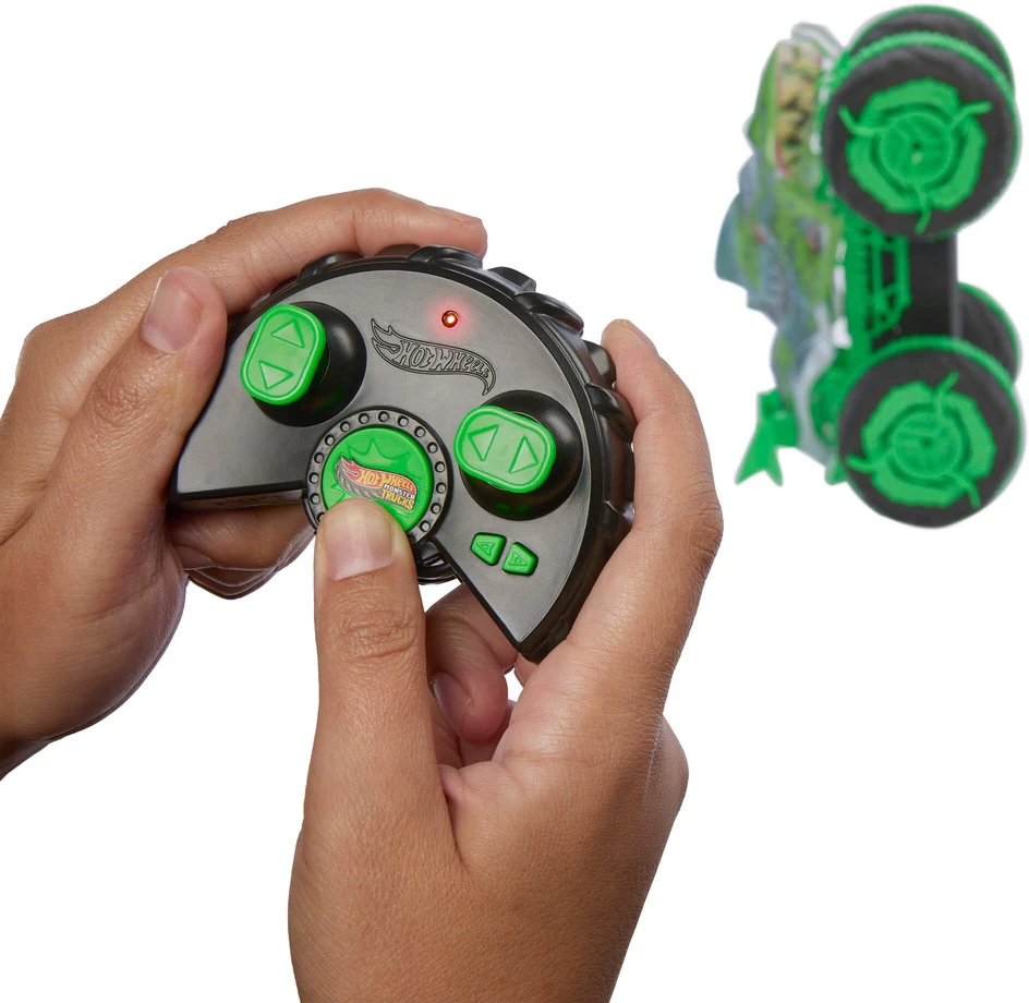 Mattel HOT WHEELS MONSTER TRUCKS RC automodelis – All-Terrain Great Bite (JMM76)