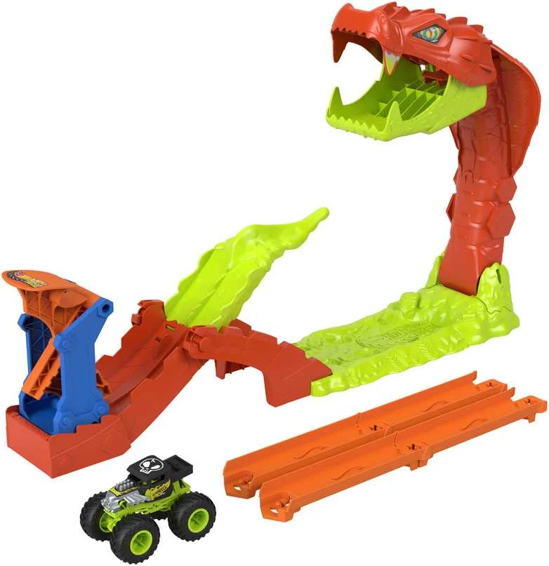 Mattel HOT WHEELS MONSTER TRUCKS rinkinys – Gyvatės išsiveržimas