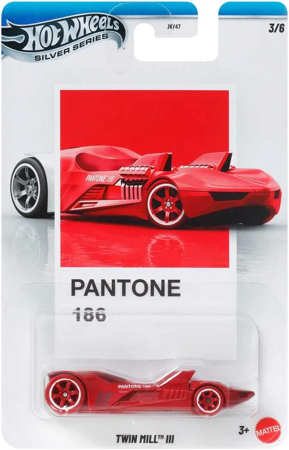 Mattel HOT WHEELS PANTONE teminis automodeliukas (JKY47)