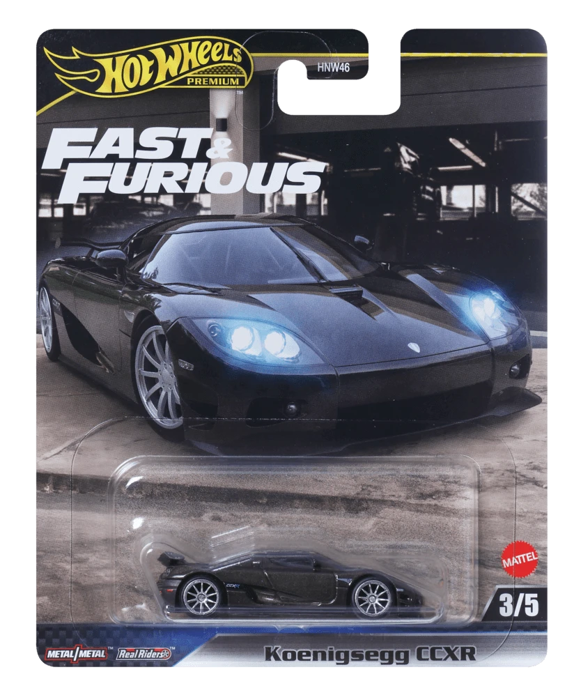 Mattel HOT WHEELS PREMIUM automodeliukas iš filmo Greiti ir įsiutę (HNW46)
