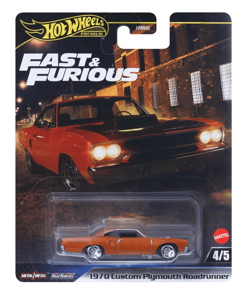 Mattel HOT WHEELS PREMIUM automodeliukas iš filmo Greiti ir įsiutę (HNW46)