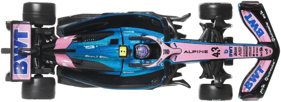 Mattel HOT WHEELS PREMIUM F1 Alpine Jack Doohan bolidas 7 (JKD94)