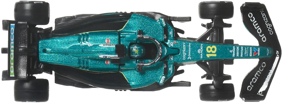 Mattel HOT WHEELS PREMIUM F1 Aston Martin Lance Stroll bolidas 18 (JKD87)