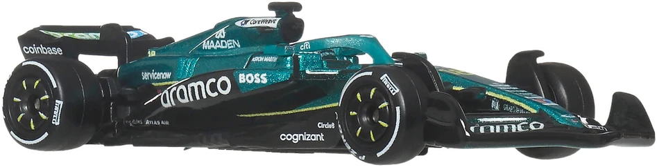 Mattel HOT WHEELS PREMIUM F1 Aston Martin Lance Stroll bolidas 18 (JKD87)