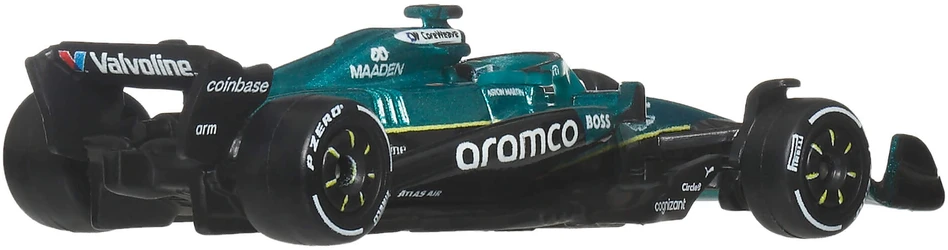 Mattel HOT WHEELS PREMIUM F1 Aston Martin Lance Stroll bolidas 18 (JKD87)