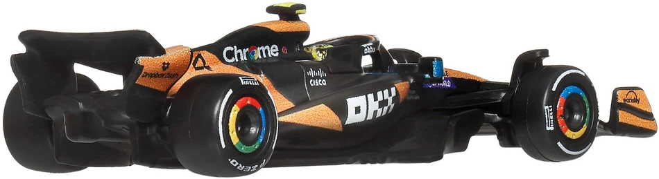 Mattel HOT WHEELS PREMIUM F1 dviejų McLaren Lando Norris ir Oscar Piastri bolidų rinkinys (JMM91)