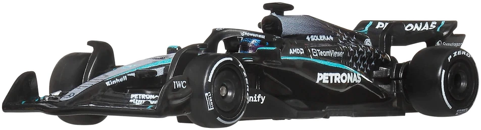 Mattel HOT WHEELS PREMIUM F1 dviejų Mercedes-Benz George Russel ir Kimi Antonelli bolidų rinkinys (JMM93)
