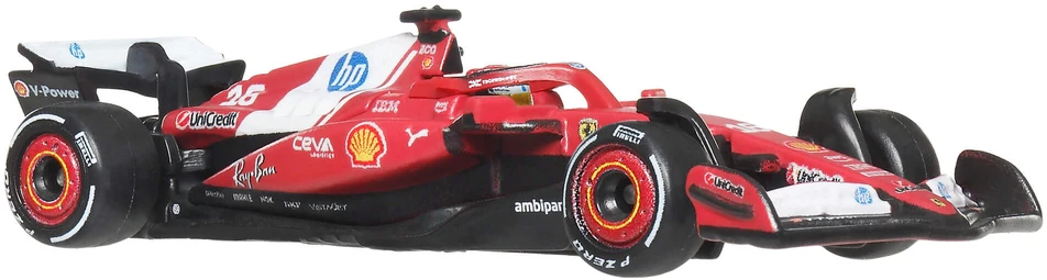 Mattel HOT WHEELS PREMIUM F1 Ferrari Charles Leclerc bolidas 5 (JKD93)