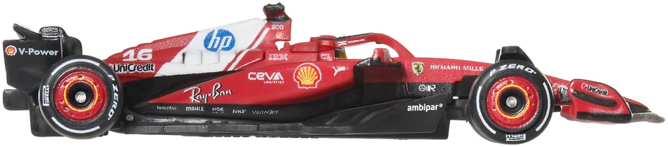 Mattel HOT WHEELS PREMIUM F1 Ferrari Charles Leclerc bolidas 5 (JKD93)