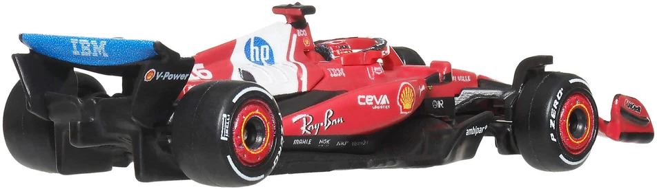 Mattel HOT WHEELS PREMIUM F1 Ferrari Charles Leclerc bolidas 5 (JKD93)