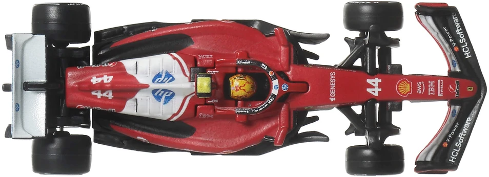 Mattel HOT WHEELS PREMIUM F1 Ferrari Lewis Hamilton trasa 44 (JDK86)