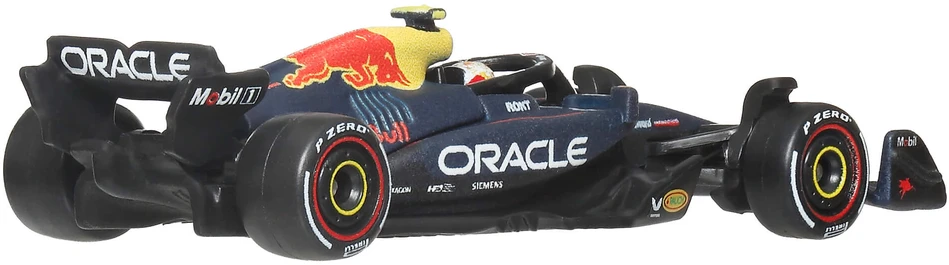 Mattel HOT WHEELS PREMIUM F1 Raudona Bull Max Verstappen ir Yuki Tsunoda bolidai (2 vnt.) (JMM95)