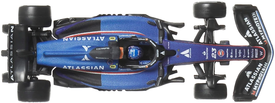 Mattel HOT WHEELS PREMIUM F1 Williams Alexander Albon bolidas 23 (JKD96)