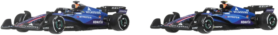 Mattel HOT WHEELS PREMIUM F1 Williams Carlos Sainz ir Alexander Albon bolidai (2 vnt.) (JMM98)