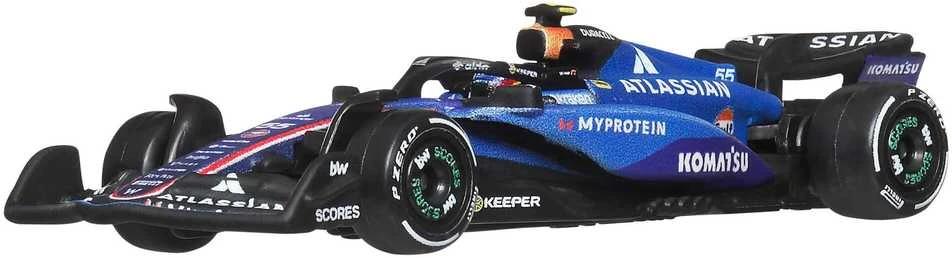 Mattel HOT WHEELS PREMIUM F1 Williams Carlos Sainz bolidas 55 (JKD85)