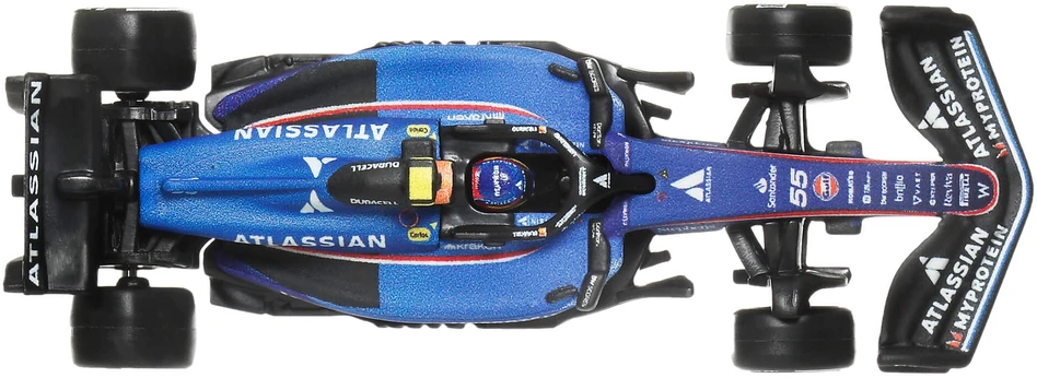 Mattel HOT WHEELS PREMIUM F1 Williams Carlos Sainz ir Alexander Albon bolidai (2 vnt.) (JMM98)