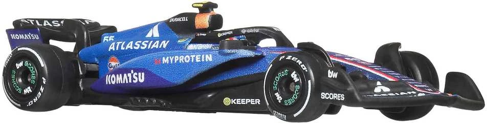 Mattel HOT WHEELS PREMIUM F1 Williams Carlos Sainz bolidas 55 (JKD85)