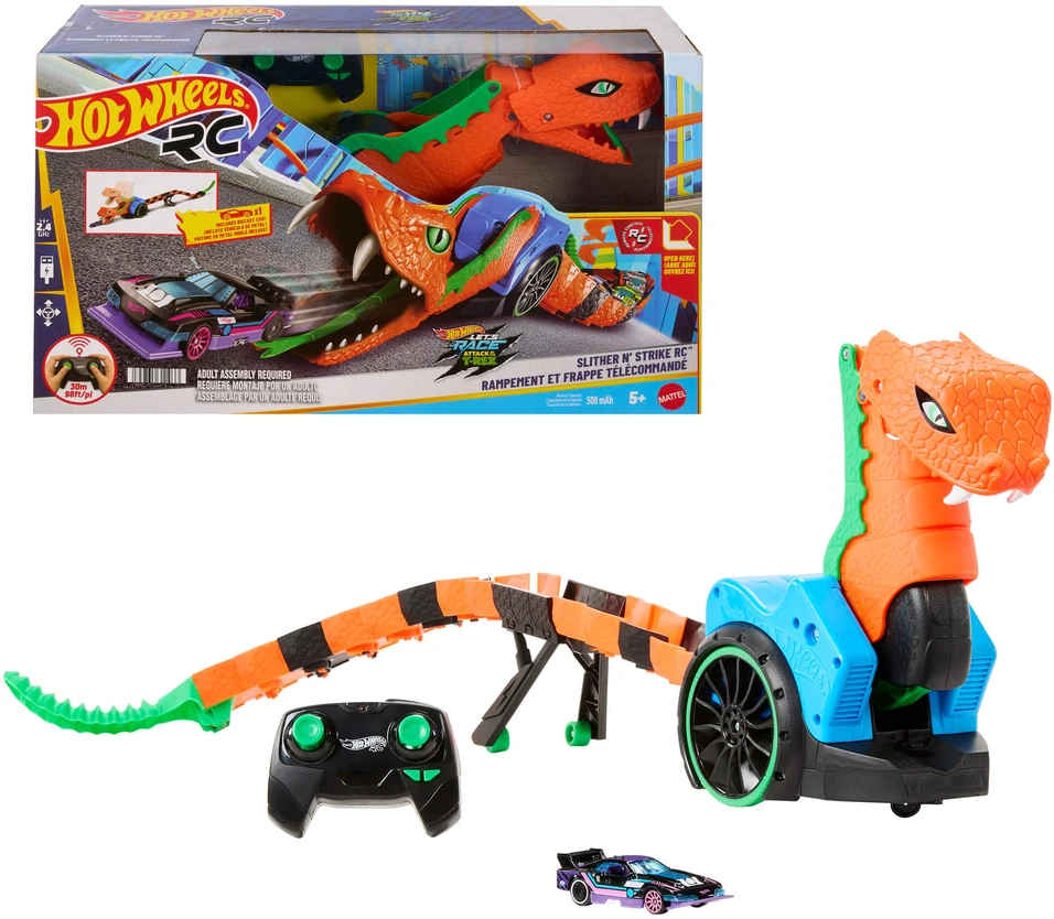 Mattel HOT WHEELS RC Let's Race Gyvatė (JGD11)