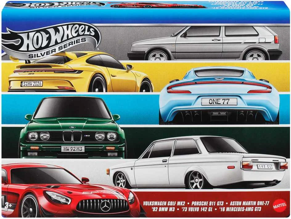 Mattel HOT WHEELS šešių europietiškų automodeliukų rinkinys (JLB25)