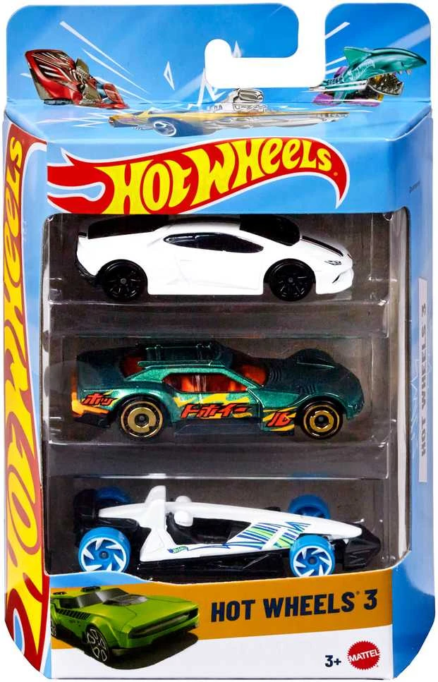 Mattel HOT WHEELS trijų automobilių rinkinys, K5904