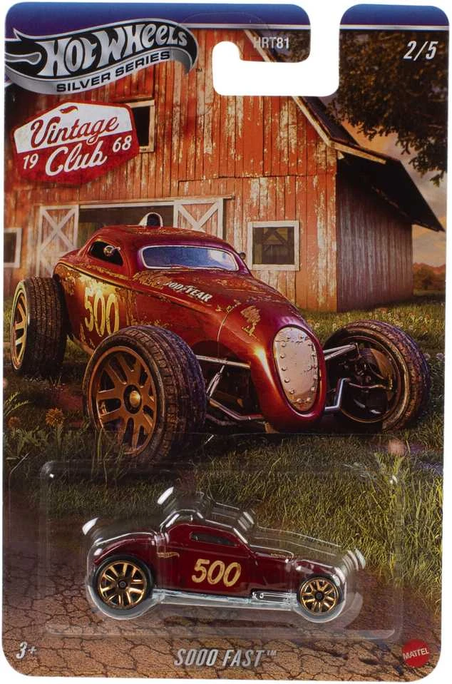 Mattel HOT WHEELS vintažiniai automodeliukai (HRT81)