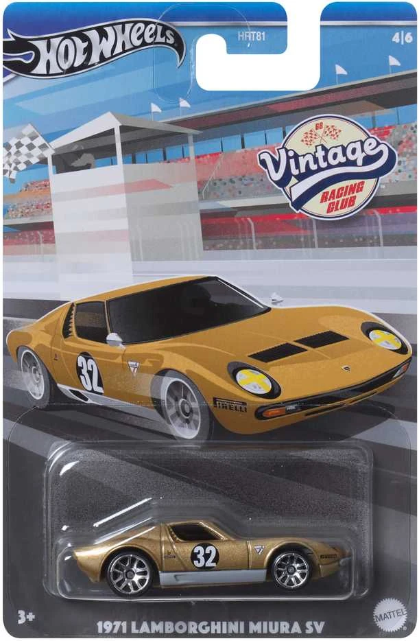 Mattel HOT WHEELS vintažiniai automodeliukai (HRT81)
