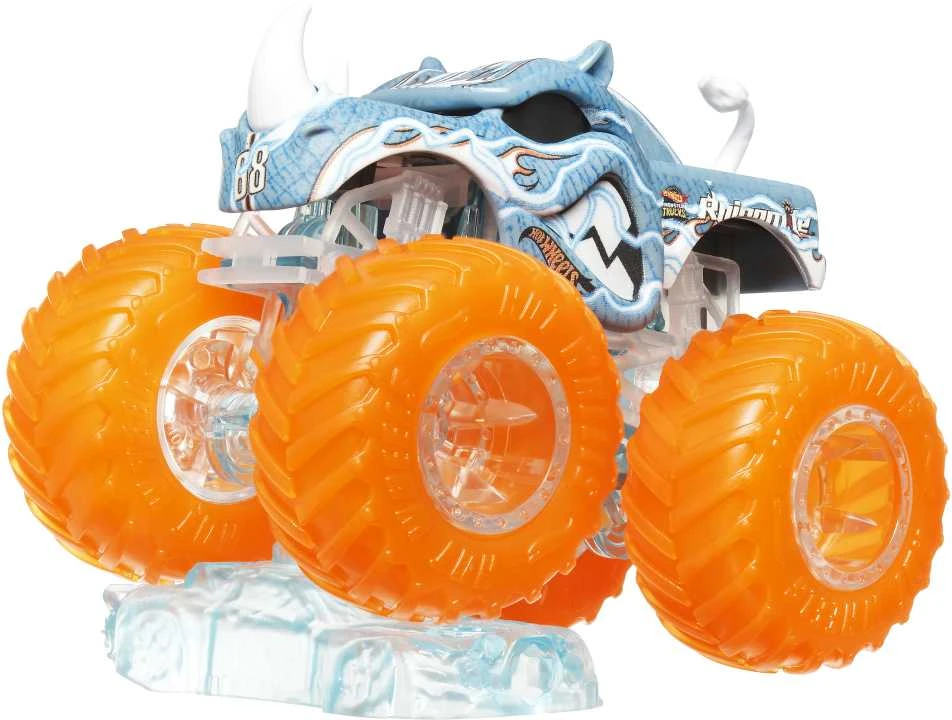 Džipas su ryškiais ratais HOT WHEELS