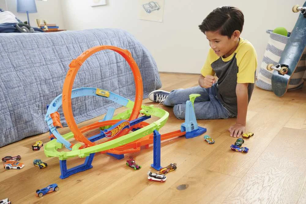 Žaislinė trasa Hot Wheels Mattel HW „Ekstremalios kilpos“