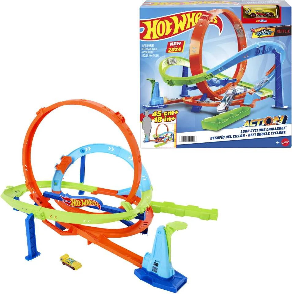 Žaislinė trasa Hot Wheels Mattel HW „Ekstremalios kilpos“