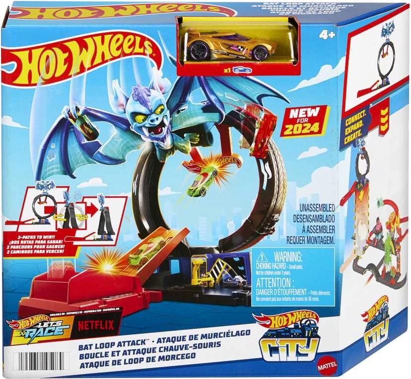 Mattel HOT WHEELS CITY rinkinys – Šikšnosparnio padanga (HTN78)