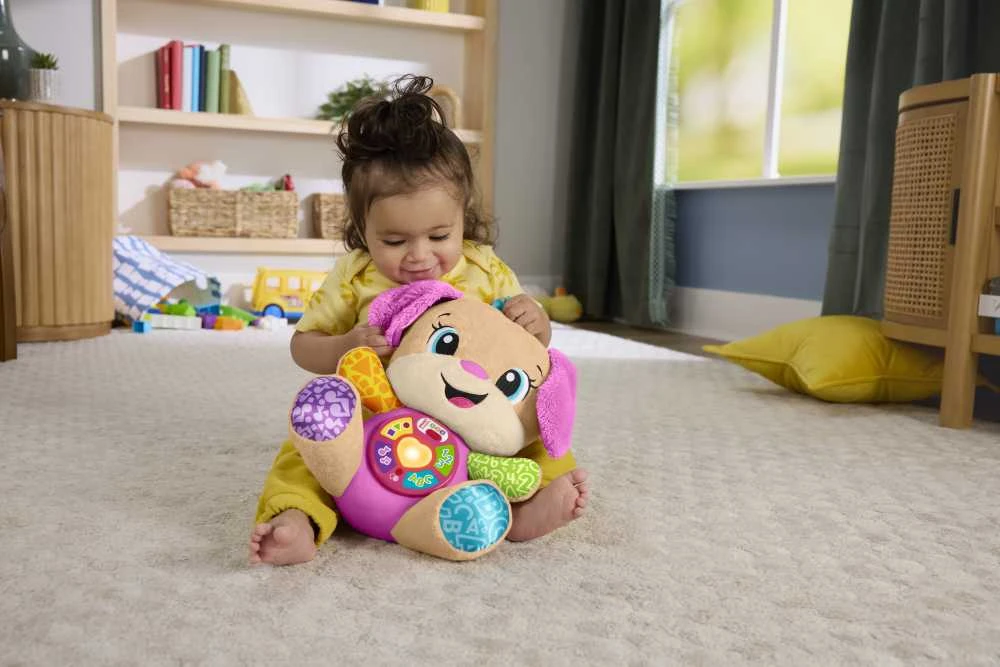 Mattel FISHER-PRICE išmaniųjų lygių mokomojo šuniuko sesutė LT (lietuviškai įgarsinta) (JFD32)