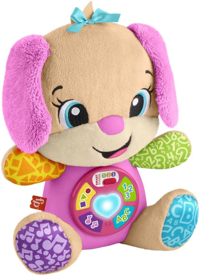 Mattel FISHER-PRICE išmaniųjų lygių mokomojo šuniuko sesutė LT (lietuviškai įgarsinta) (JFD32)