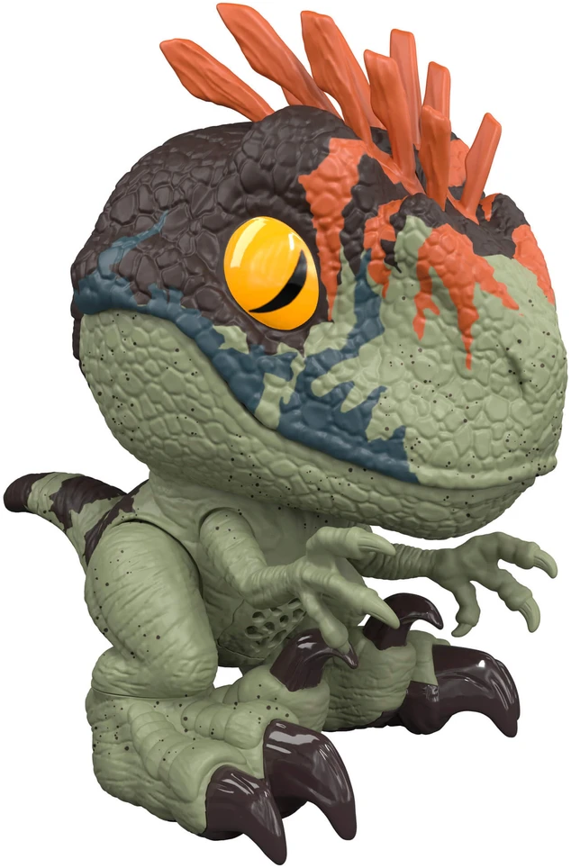 Mattel JURASSIC WORLD FIERCE FEEDER interaktyvus dinozauras Velociraptor (JKG86)