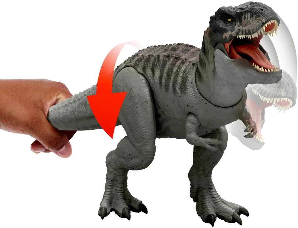 Mattel JURASSIC WORLD interaktyvus dinozauras – T. rex (JCH02)
