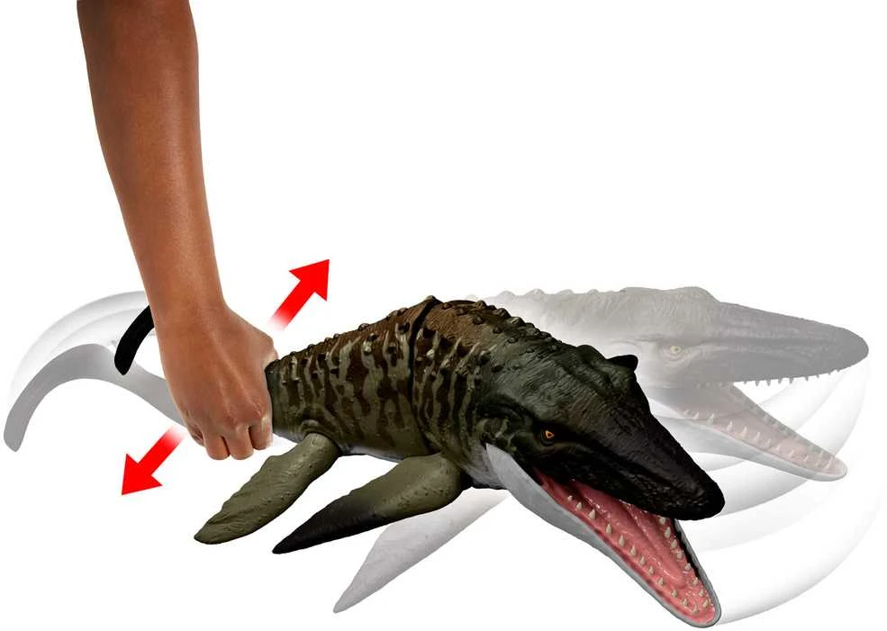 Žaislinis mozazauras Mattel JURASSIC WORLD JCH00/2