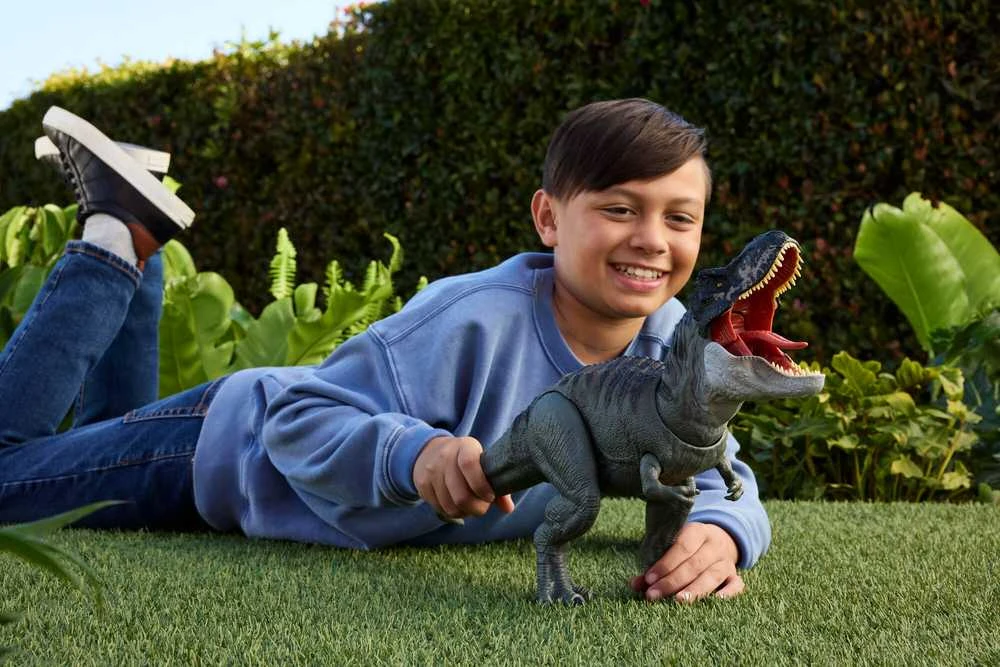 Mattel JURASSIC WORLD interaktyvus dinozauras – T. rex (JCH02)