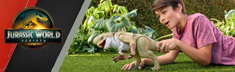 Mattel JURASSIC WORLD interaktyvus piktasis dinozauras (JGB58)