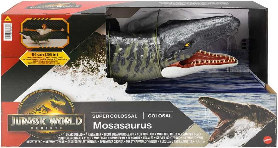 Mattel JURASSIC WORLD milžiniška figūrėlė – Super Colossal Mosa (JGB51)