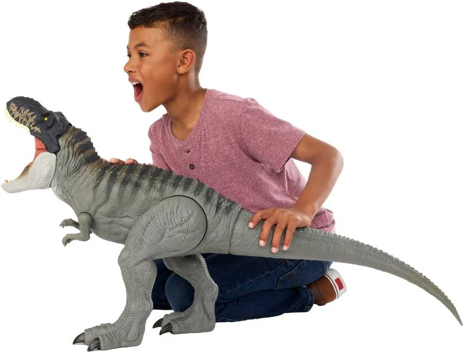 Mattel JURASSIC WORLD milžiniška figūrėlė – Super Colossal T. rex (JGB52)
