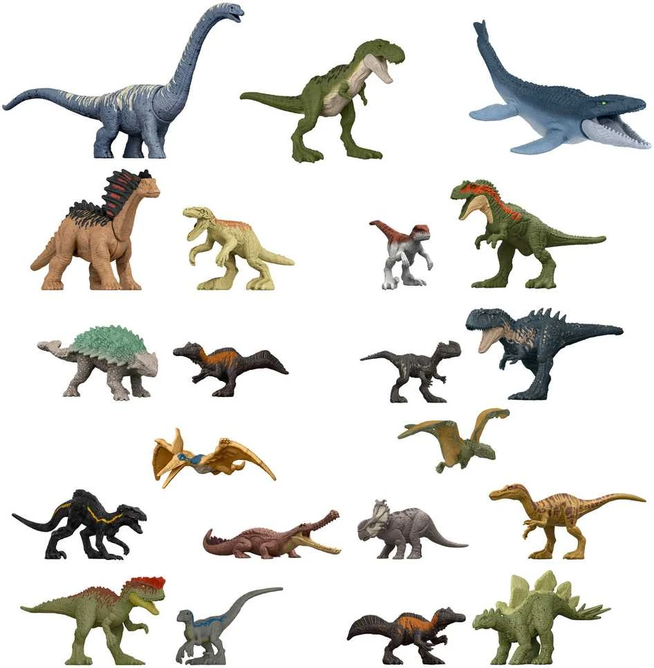 Mattel JURASSIC WORLD mini dinozauras (GWP38)