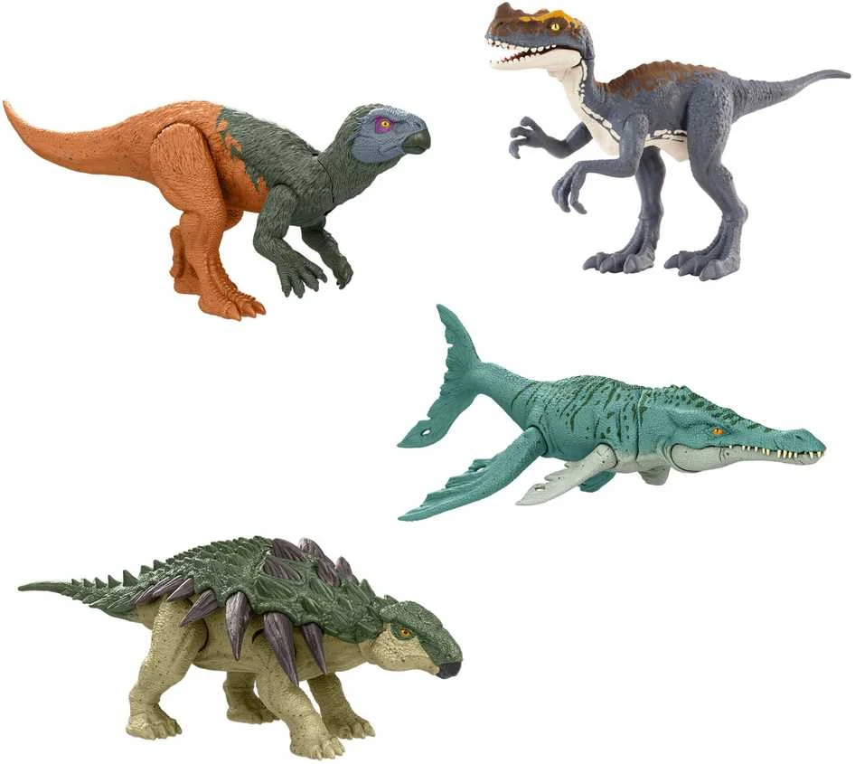 Mattel JURASSIC WORLD pavojingas dinozauras (JGB72) aprašymas - Prekės nuotrauka