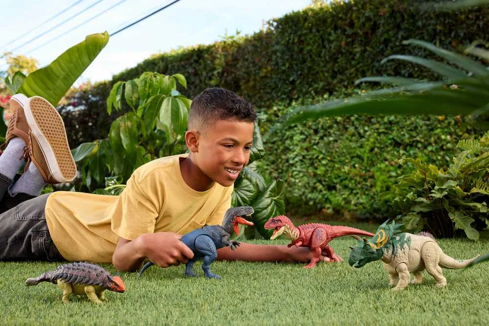 Mattel JURASSIC WORLD riaumojantis dinozauras (JGB87)